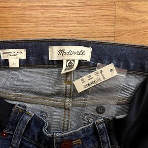 NWT Madewell Maternity Classic Straight